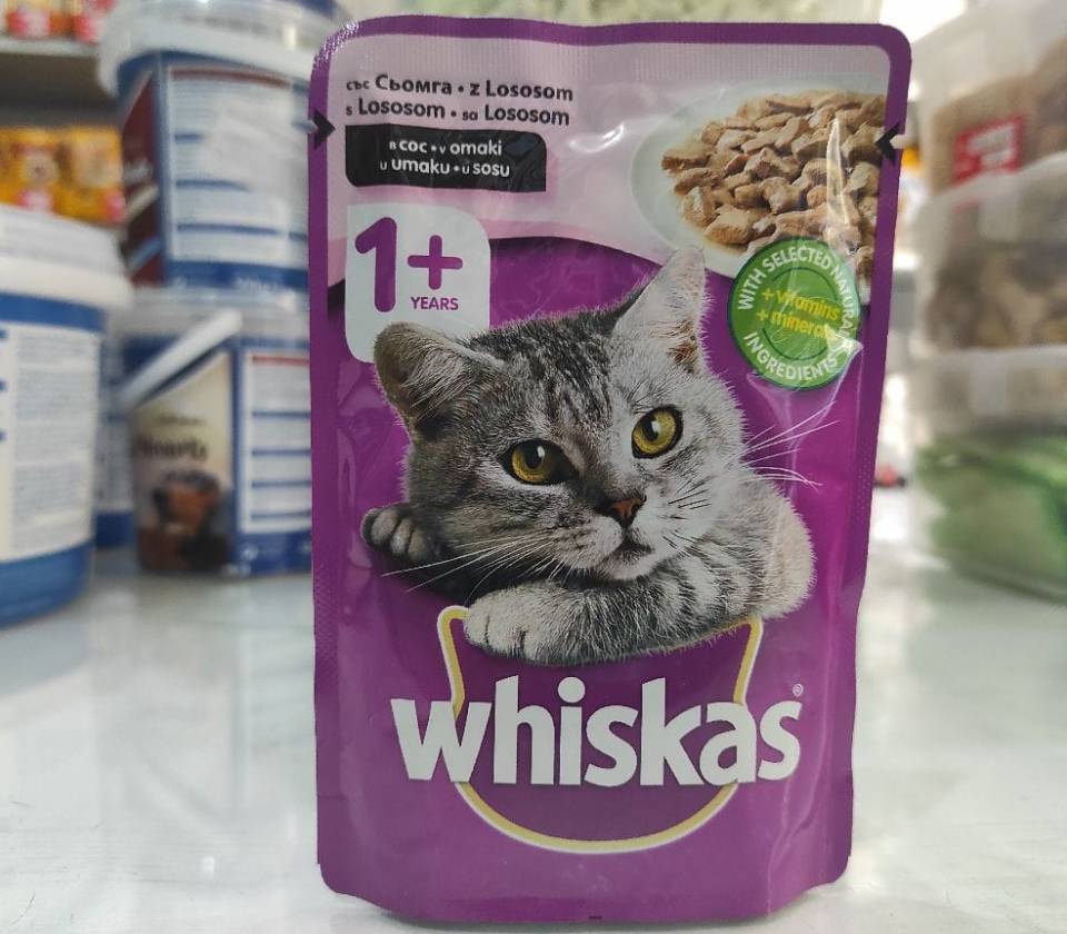 WHISKAS LOSOS U SOSU 100GR