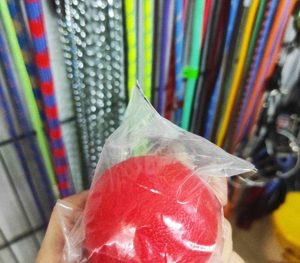 Igračka za pse gumena lopta 5cm 